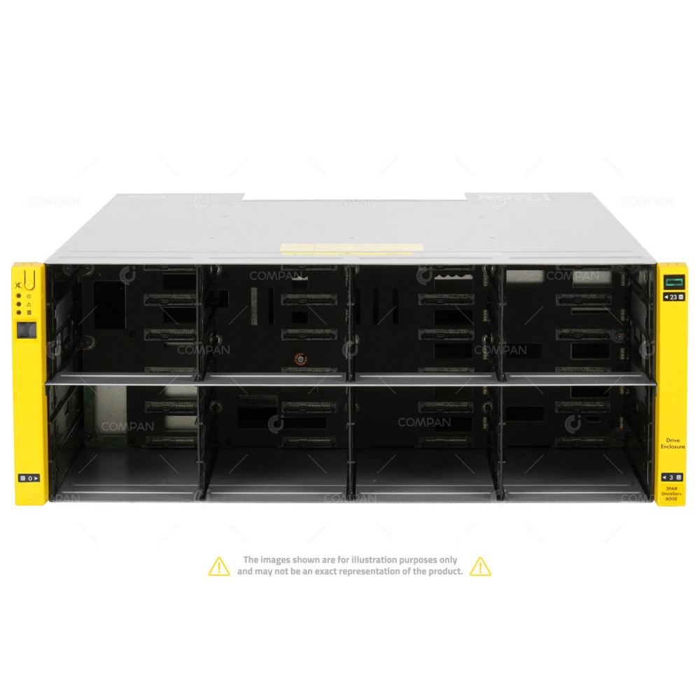 H6Z27A HP 3PAR STORESERV 8000 24BAY LFF 12G SAS DRIVE ENCLOSURE 0996224-04, 756485-001