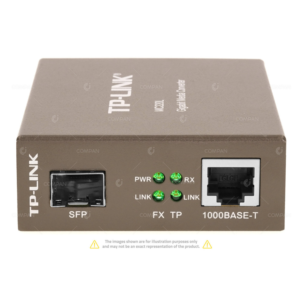 MC220L TP-LINK MC220L GIGABIT MEDIA CONVERTER WITHOUT AC ADAPTER
