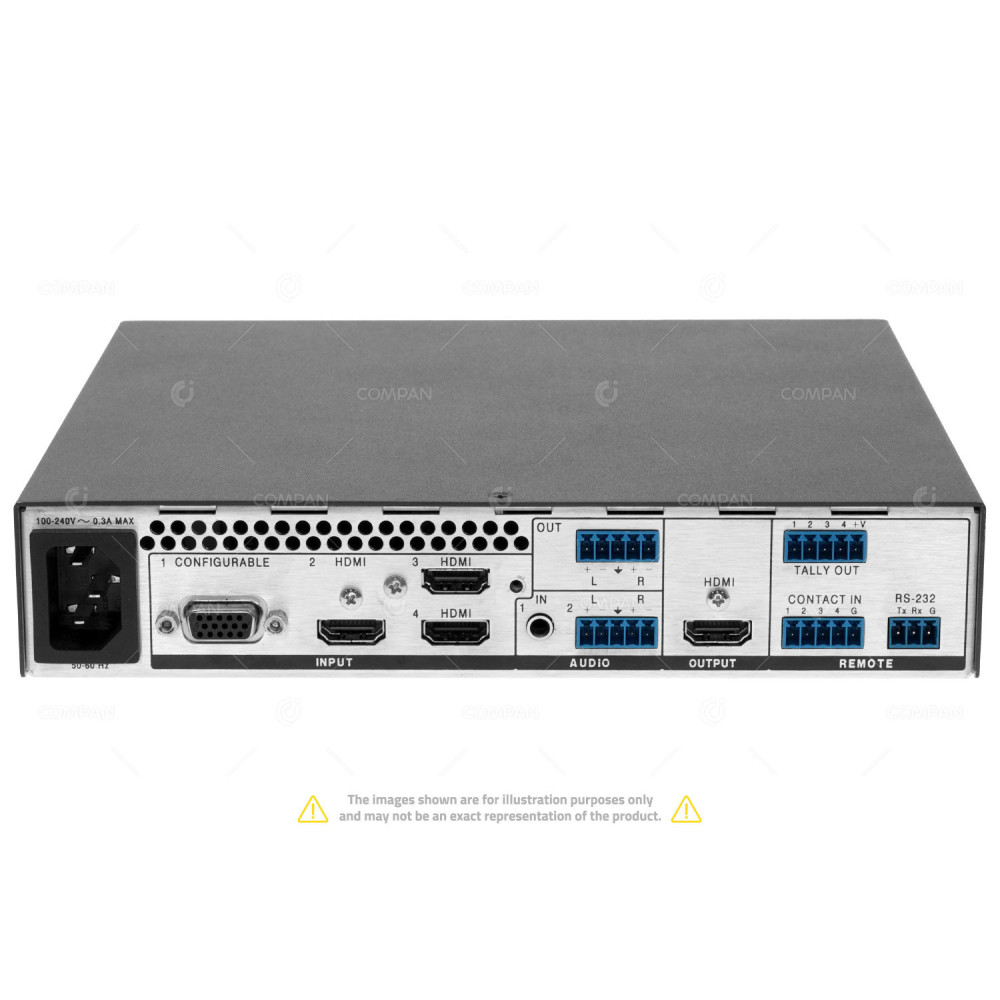 60-1457-02 EXTRON IN1604 HD FOUR INPUT HDCP-COMPLIANT SCALER WITH HDMI OUTPUT -