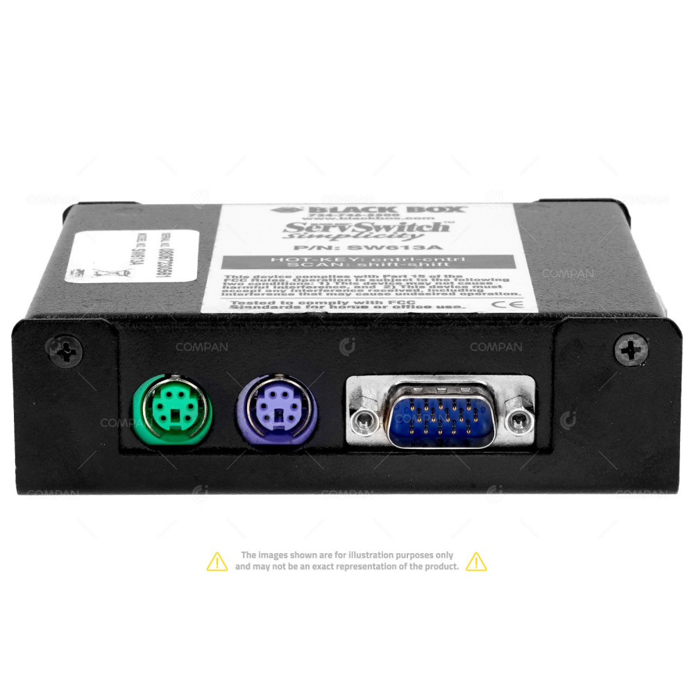 SW613A BLACK BOX SERVSWITCH SIMPLICITY SW613A KMV SWITCHBOX