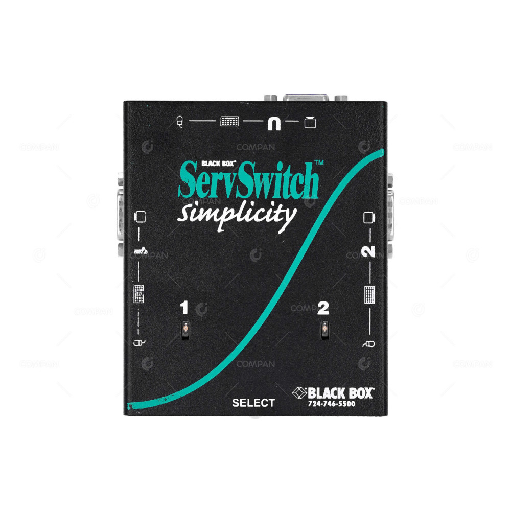 SW613A BLACK BOX SERVSWITCH SIMPLICITY SW613A KMV SWITCHBOX