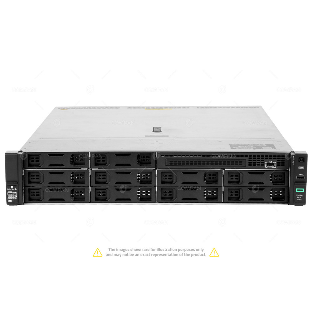 DL180 G10-10LFF HPE PROLIANT DL180 GEN10 1X INTEL XEON SILVER 4208 @ 2.10GHZ RAM 64GB(4X 16GB  DDR4  4X 2933MHZ ) 6X 2000 GB 2X 240 GB (8X SATA 2X SSD ) P19563-B21