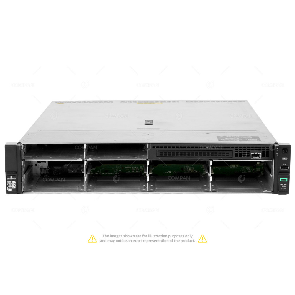 DL180 G10-10LFF HPE PROLIANT DL180 GEN10 1X INTEL XEON SILVER 4208 @ 2.10GHZ RAM 64GB(4X 16GB  DDR4  4X 2933MHZ ) 6X 2000 GB 2X 240 GB (8X SATA 2X SSD ) P19563-B21