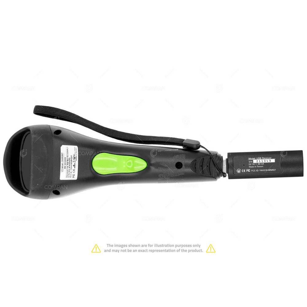 D350BT UNISKAN D350BT WIRELESS SCANNER WITH USB RECEIVER