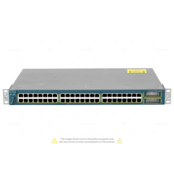 WS-C3548-XL-EN CISCO CATALYST 3548 48 PORT 100MB ETHERNET 2 PORT GBIC SWITCH -