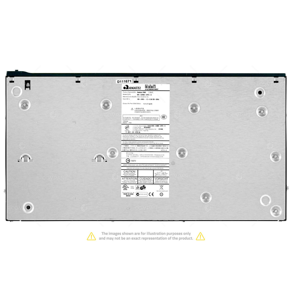 WS-C2960-24TC-S CISCO CATALYST 2960 24 PORT 100MB ETHERNET 2 PORT 1GB SFP OR ETHERNET SWITCH 461191