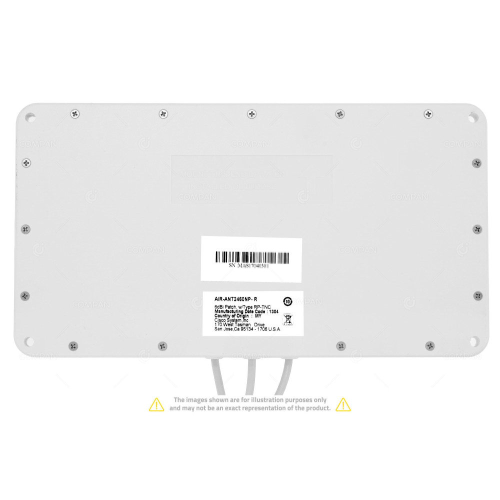 AIR-ANT2460NP-R CISCO AIRONET 2.4GHZ MIMO 6-DBI PATCH ANTENNA -