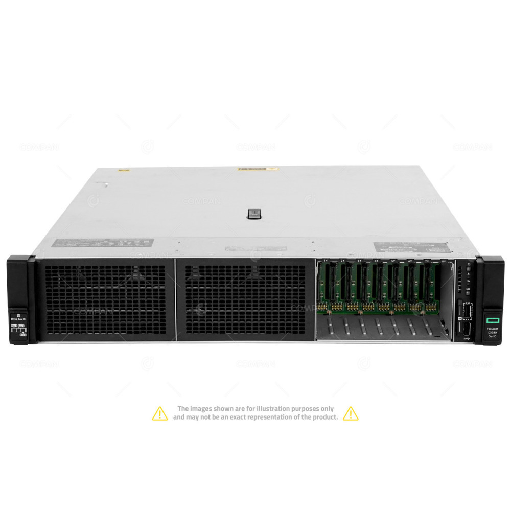 DX380 G10-8SFF GPU HPE PROLIANT DX380 GEN10 8SFF 2X INTEL XEON GOLD 6246R @ 3.40GHZ RAM 512GB(8X 64GB DDR4 8X 2933MHZ ) 4X 960 GB 1X 480 GB (5X SATA 5X SSD ) - 4X TESLA T4 P17640-B21