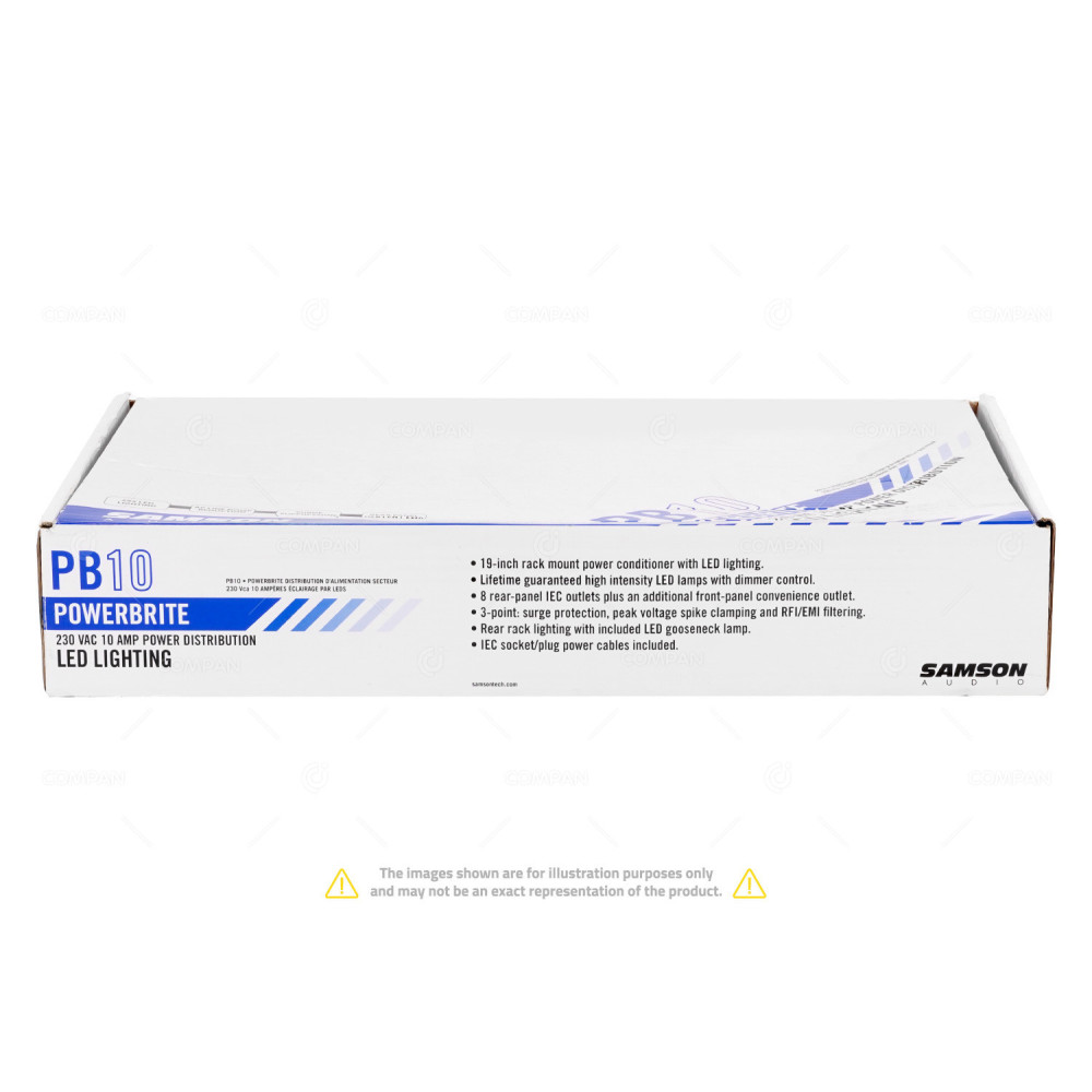SAPB10 SAMSON POWERBRITE PB10 8X C13 SOCKETS POWER DISTRIBUTOR PB10