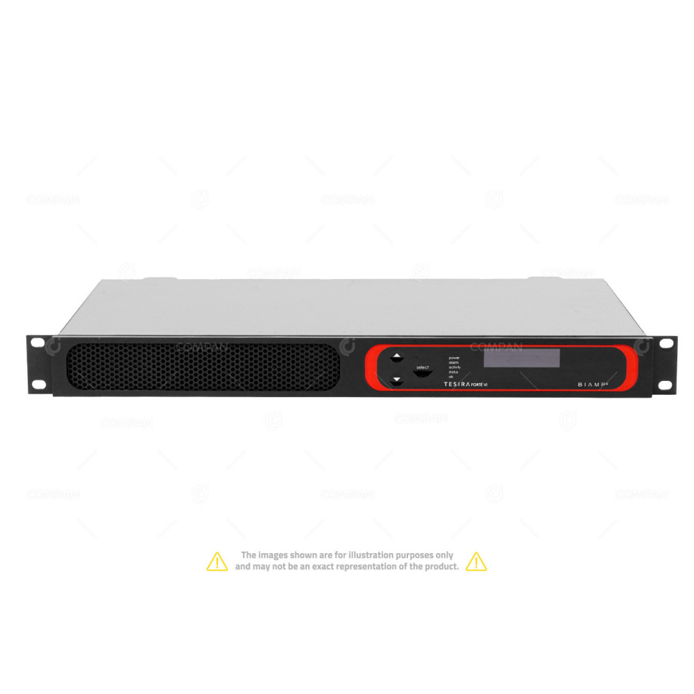 TESIRAFORTEVI BIAMP TESIRA FORTE AVB VI DIGITAL AUDIO PROCESSOR -