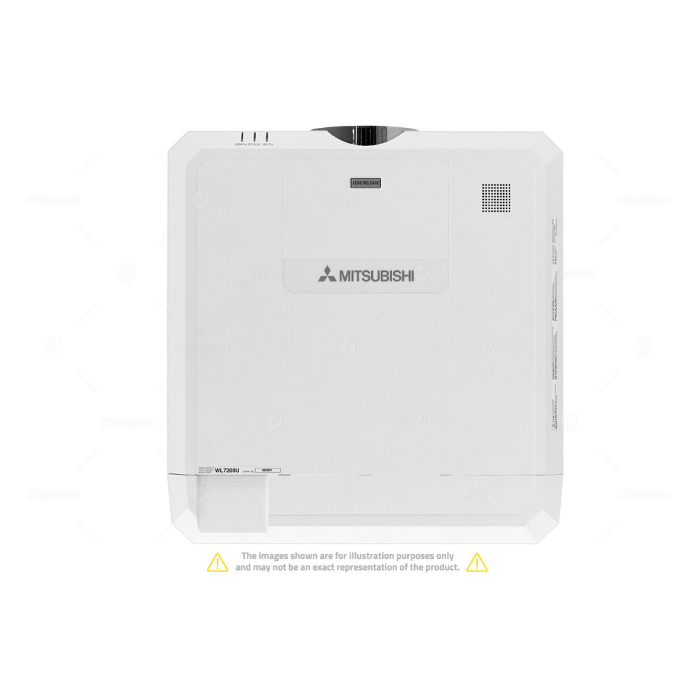 WL7200U MITSUBISHI 1280X800 WXGA 2000:1 5500 LUMENS LCD PROJECTOR -