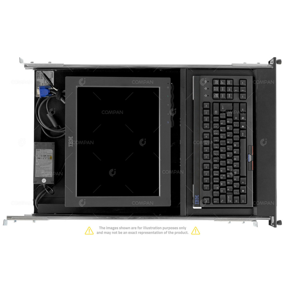 32P1703 IBM NETBAY 2U FLAT PANEL 15" MONITOR CONSOLE KIT 32P1704