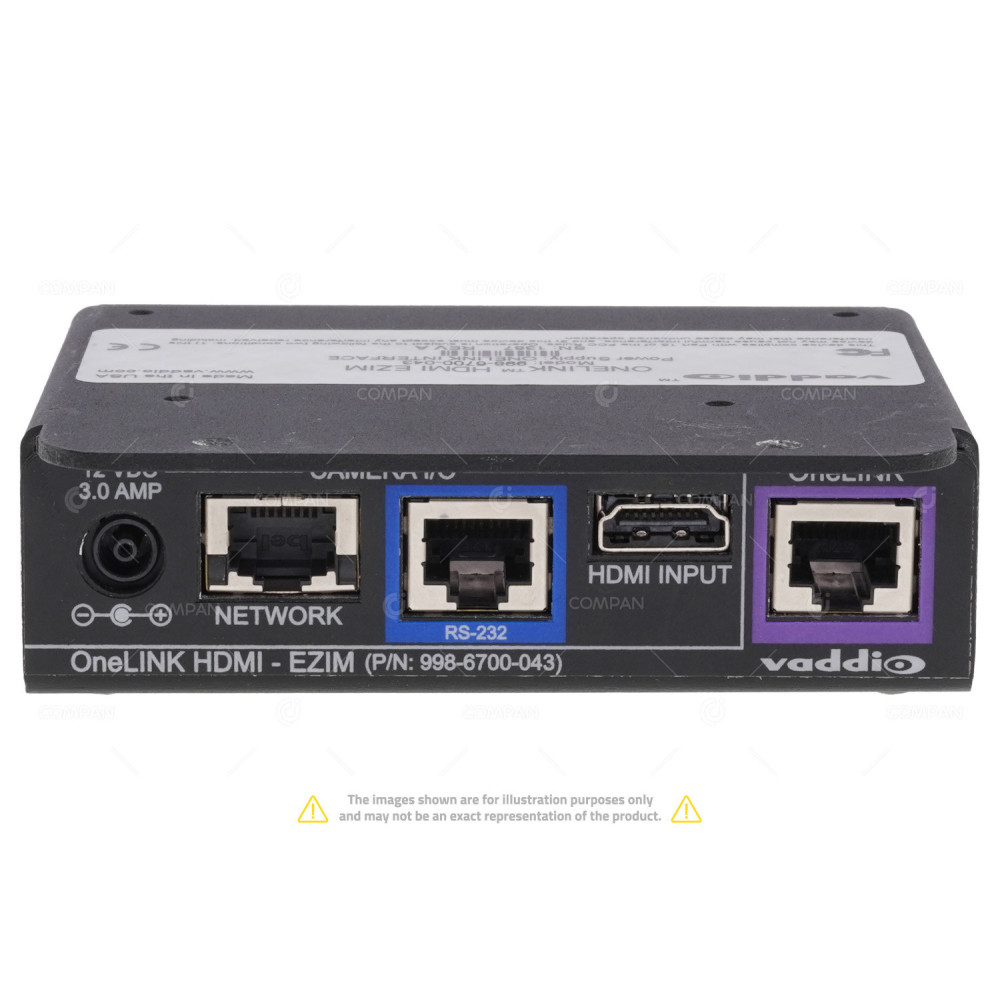 999-1105-043 VADDIO ONELINK HDMI EXTENSION FOR VADDIO HDBASET CAMERAS WITHOUT POWER SUPPLY -