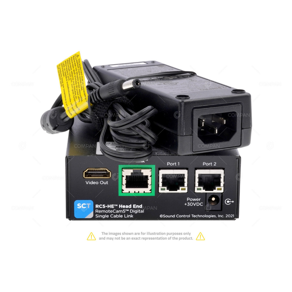 RC5-HE SOUND CONTROL TECHNOLOGIES REMOTECAM5 HEAD END RECIVER WITH POWER SUPPLY -