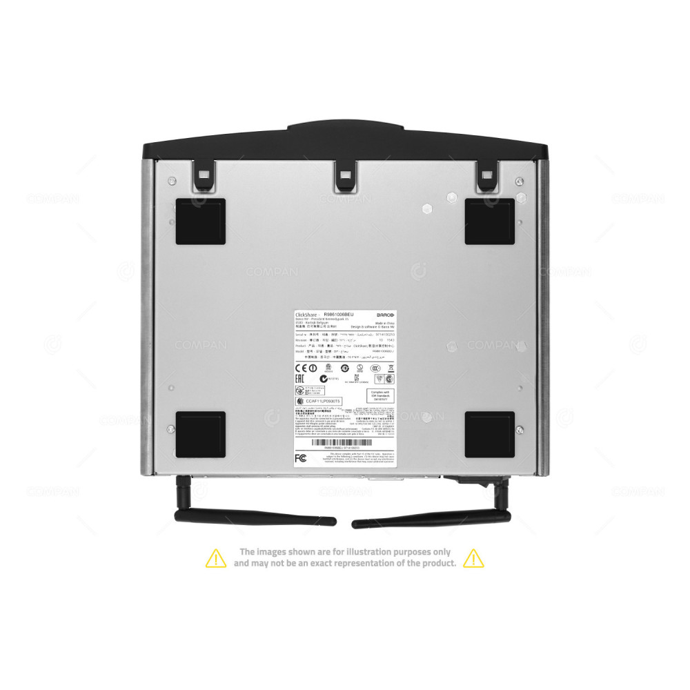 R9861006BEU BARCO CLICKSHARE WIRELESS PRESENTATION SYSTEM WITH 3X BUTTONS 1X CUP CLICKSHARE