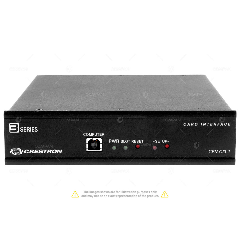CEN-CI3-1 CRESTRON 3-SERIES CONTROL PROCESSOR CARD INTERFACE WITHOUT AC ADAPTER 6505372
