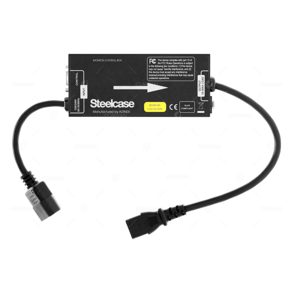 SP106-103 ALTINEX STEELCASE MONITOR CONTROL BOX -