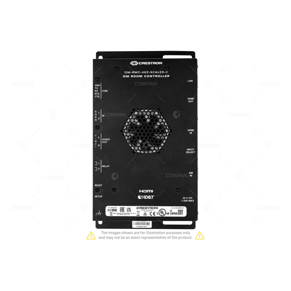 DM-RMC-4KZ-SCALER-C CRESTRON DIGITALMEDIA 8G+ 4K60 4:4:4 HDR RECEIVER AND ROOM CONTROLLER WITH SCALER WITHOUT AC ADAPTER 6508076