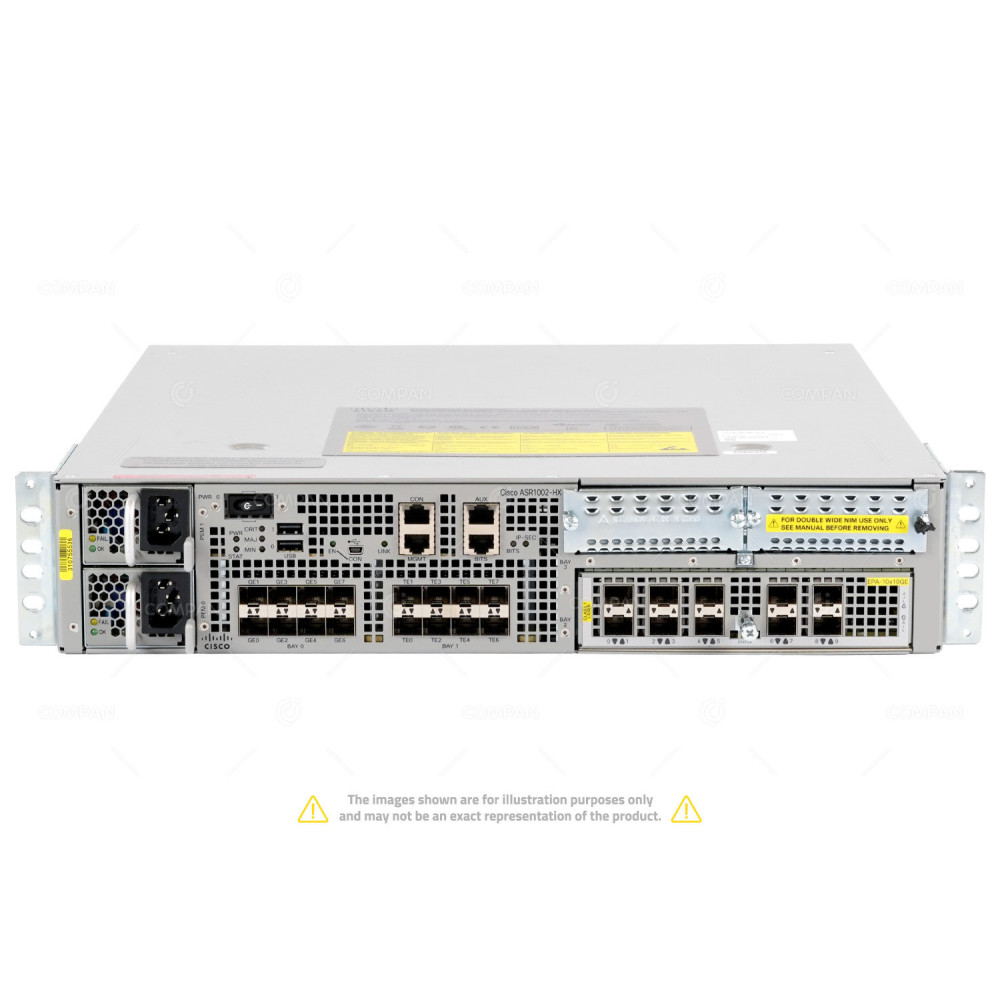 ASR1002-HX CISCO 8 PORT 10GB SFP+ 8 PORT 1GB SFP AGGREGATION SERVICES ROUTER -