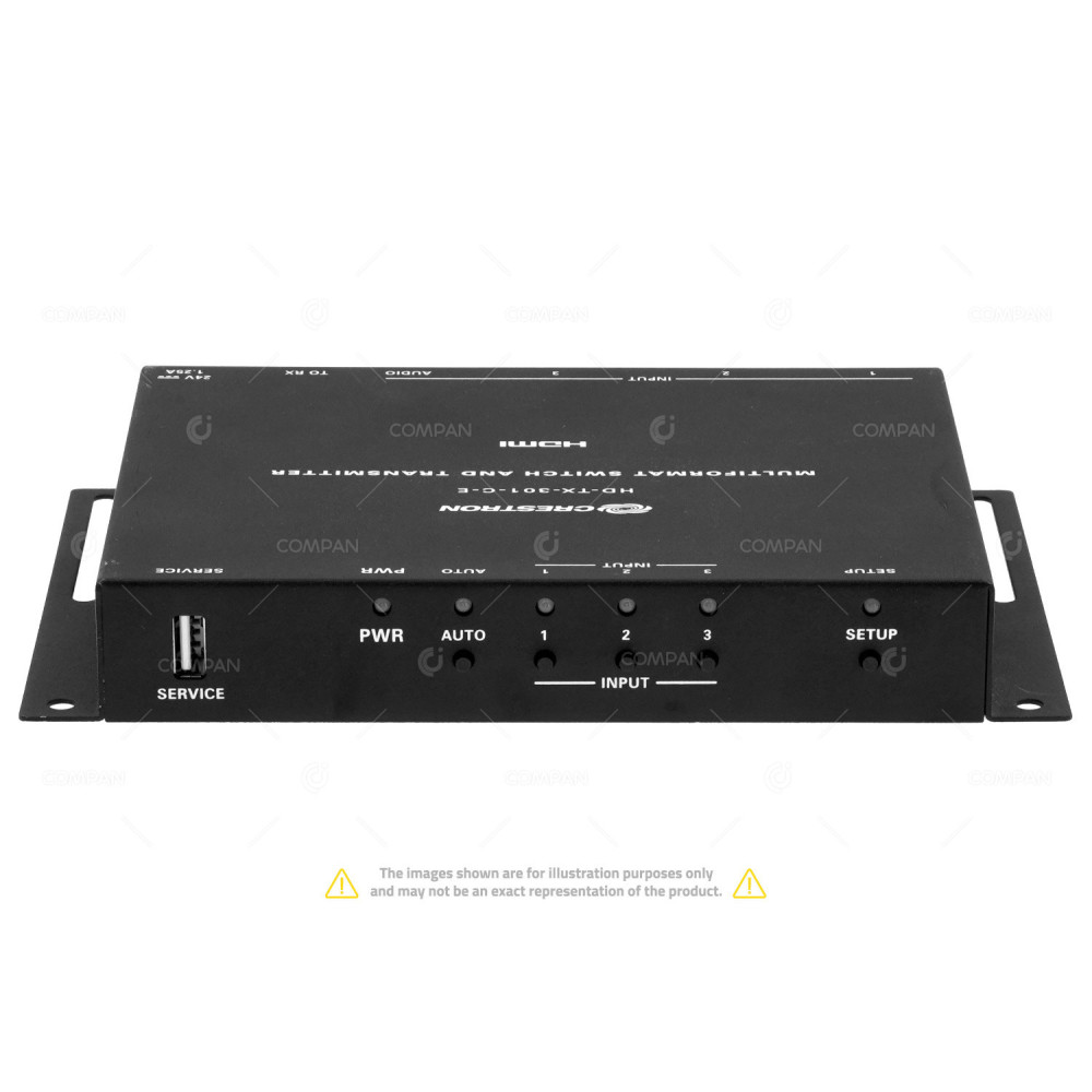 HD-TX-301-C-E CRESTRON DM LITE TRANSMITTER AND 3X1 AUTO-SWITCHER FOR HDMI VGA AND ANALOG AUDIO SIGNAL EXTENSION OVER CATX CABLE 6510376