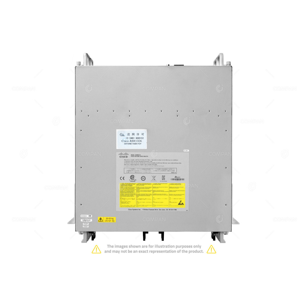 ASR1006 CISCO 6U AGGREGATION SERVICES ROUTER 2X EMBEDDED SERVICES PROCESSOR UNIT WITH 8GB 2X ROUTE PROCESSOR 2 WITH 8GB RAM 2X  SHARED PORT ADAPTER INTERFACE PROCESSOR SIP 68-2584-06