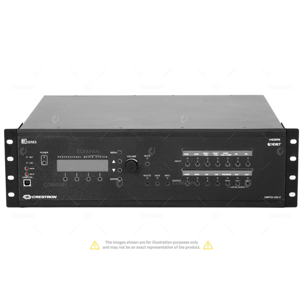 6506615 CRESTRON DMPS3-300-C  3-SERIES DIGITALMEDIA PRESENTATION SYSTEM 300 -