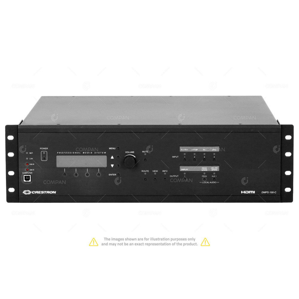 6505025 CRESTRON DMPS-100-C DIGITALMEDIA PRESENTATION SYSTEM 100 -
