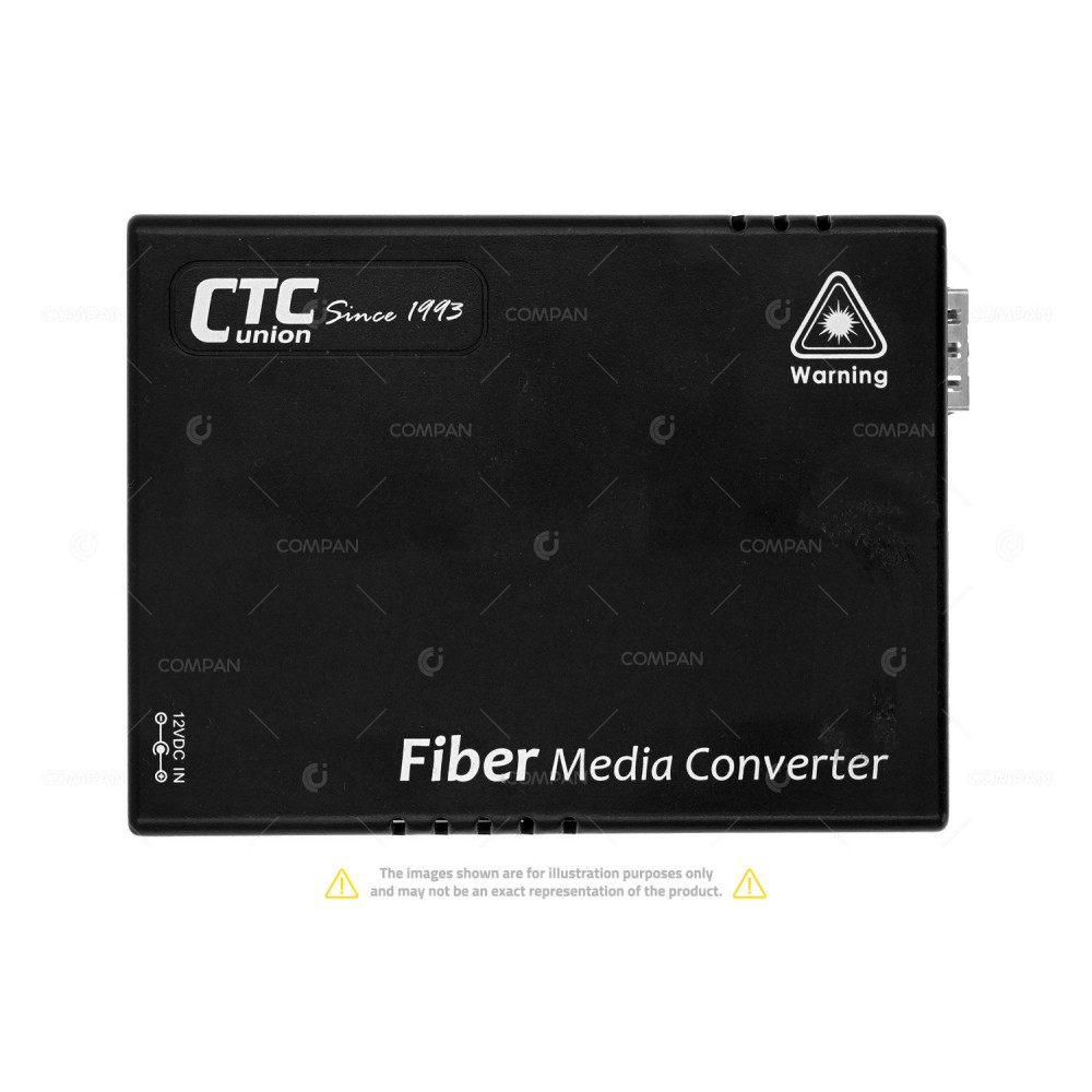 FMC-1000MS CTC GIGABIT ETHERNET FIBER MEDIA CONVERTER