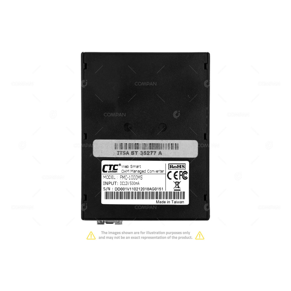 FMC-1000MS CTC GIGABIT ETHERNET FIBER MEDIA CONVERTER