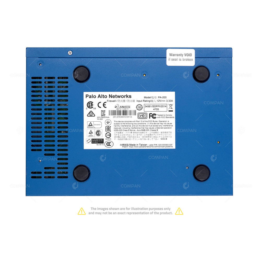 750-000015-00N PALOALTO PA-200 FIREWALL 4X 1GBE PORT PA-200