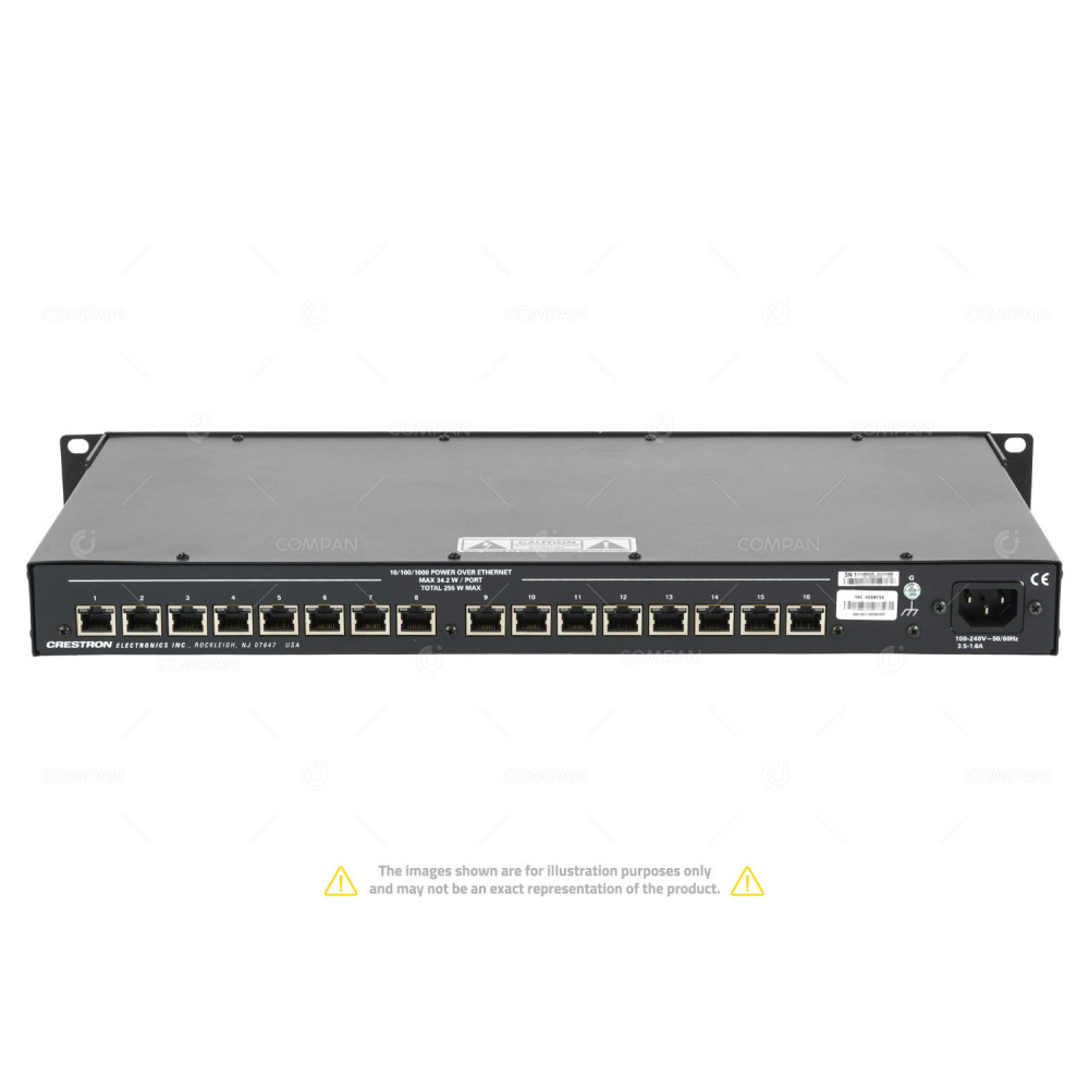 CEN-SWPOE-16 CRESTRON CEN-SWPOE-16 16-PORT MANAGED POE SWITCH -