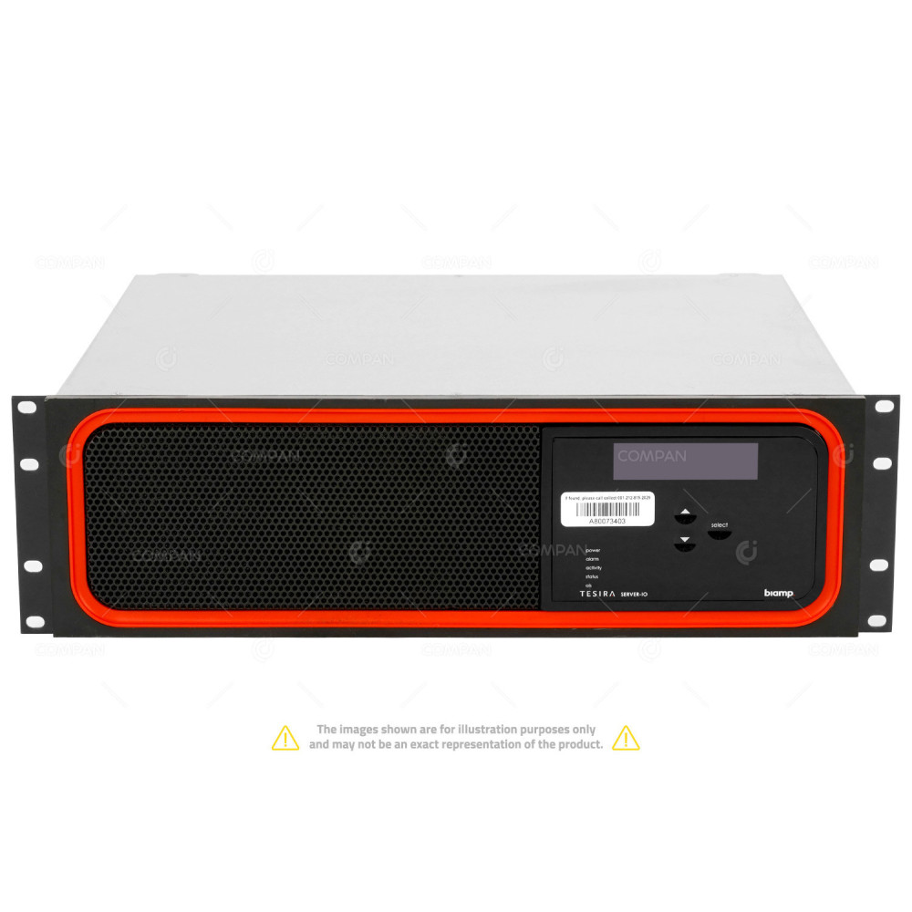 TESIRA SERVER-IO BIAMP TESIRA SERVER-IO AVB CONFIGURABLE I/O DIGITAL NETWORKING PLATFORM -