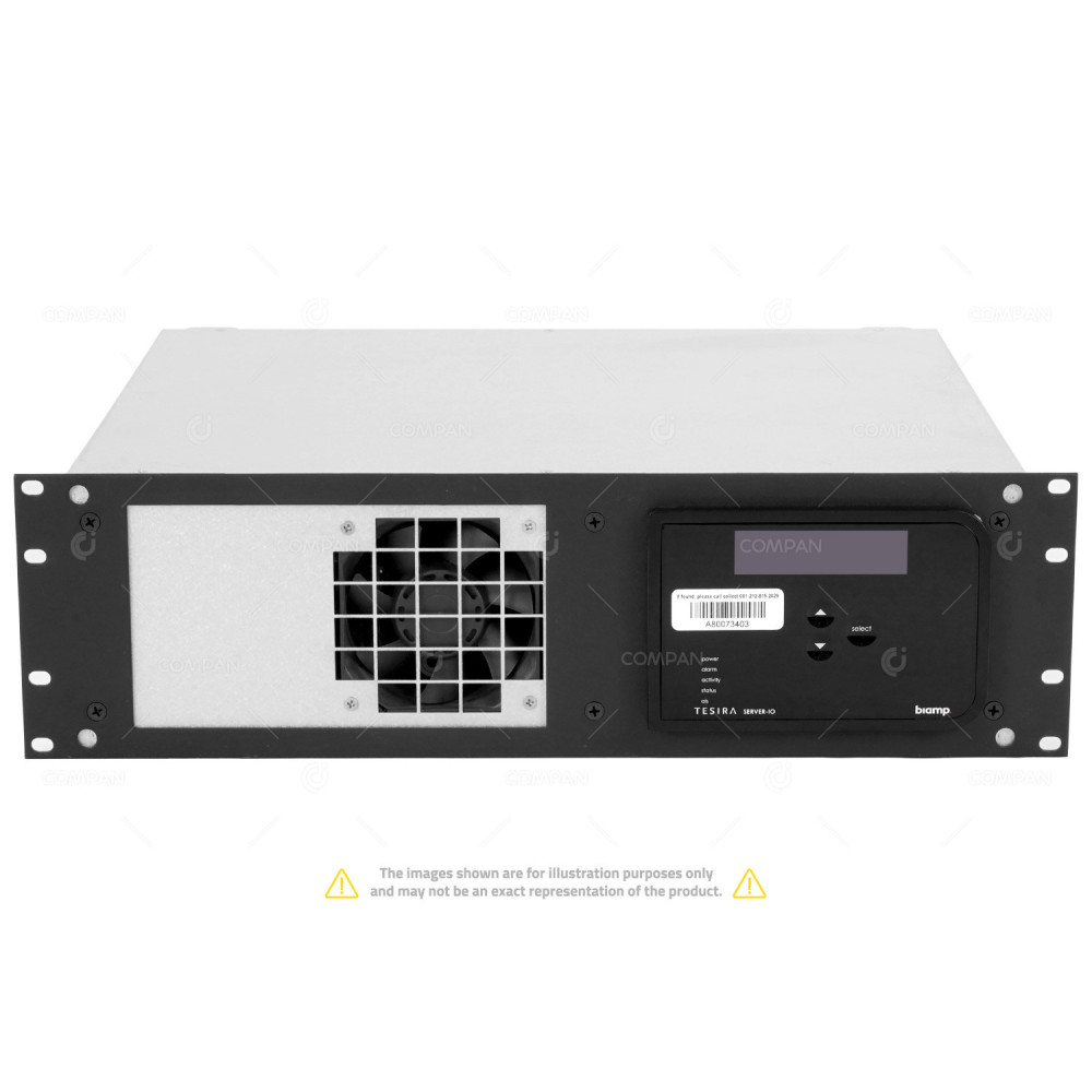 TESIRA SERVER-IO BIAMP TESIRA SERVER-IO AVB CONFIGURABLE I/O DIGITAL NETWORKING PLATFORM -