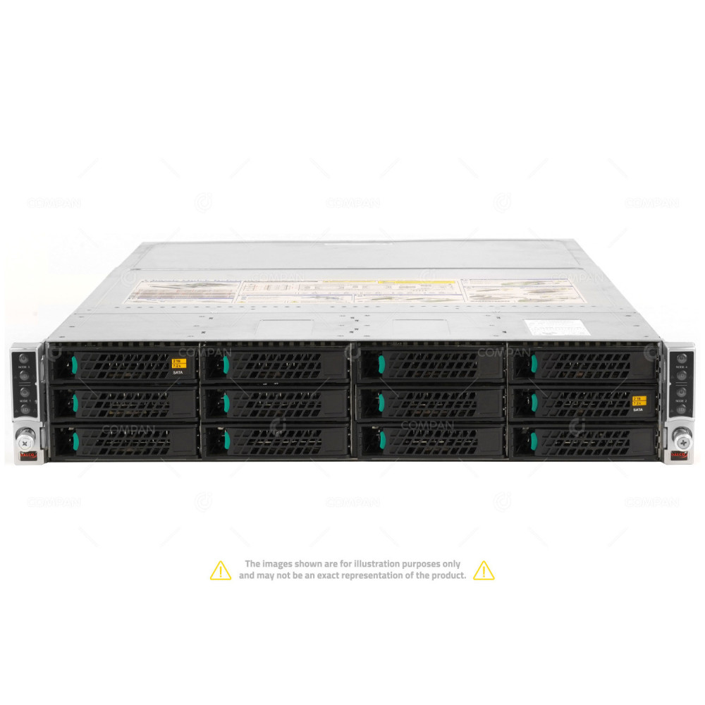 H2312JFQJR INTEL H2312JFQJR 2U/4 SERVER CHASSIS 12 BAY LFF 3.5 FOR COMPUTE MODULE HNS2600JF G51227-001, H2000, G19891-004