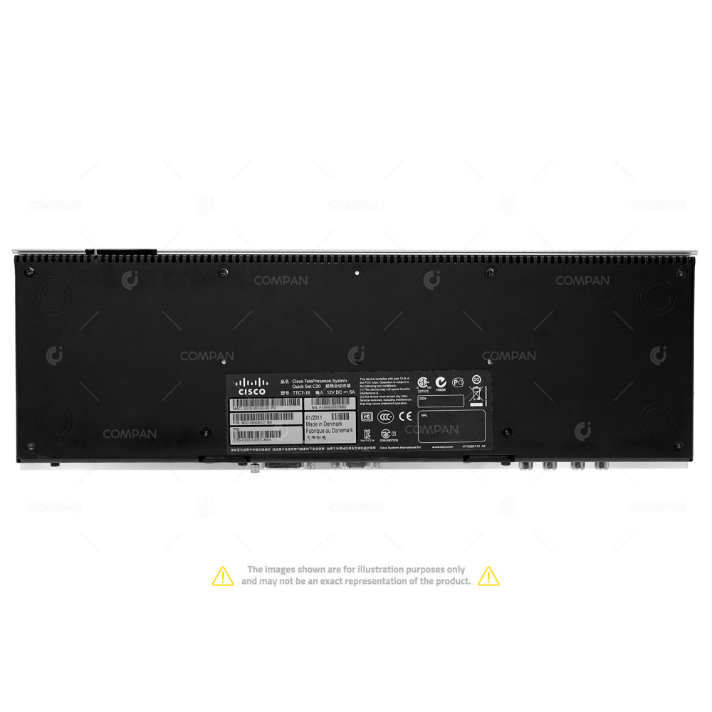 CTS-C20CODEC-K9-KIT CISCO C20 TELEPRESENCE CENTRALA WITH CAMERA. MICROPHONE AND REMOTE CONTROL 800-35408-01