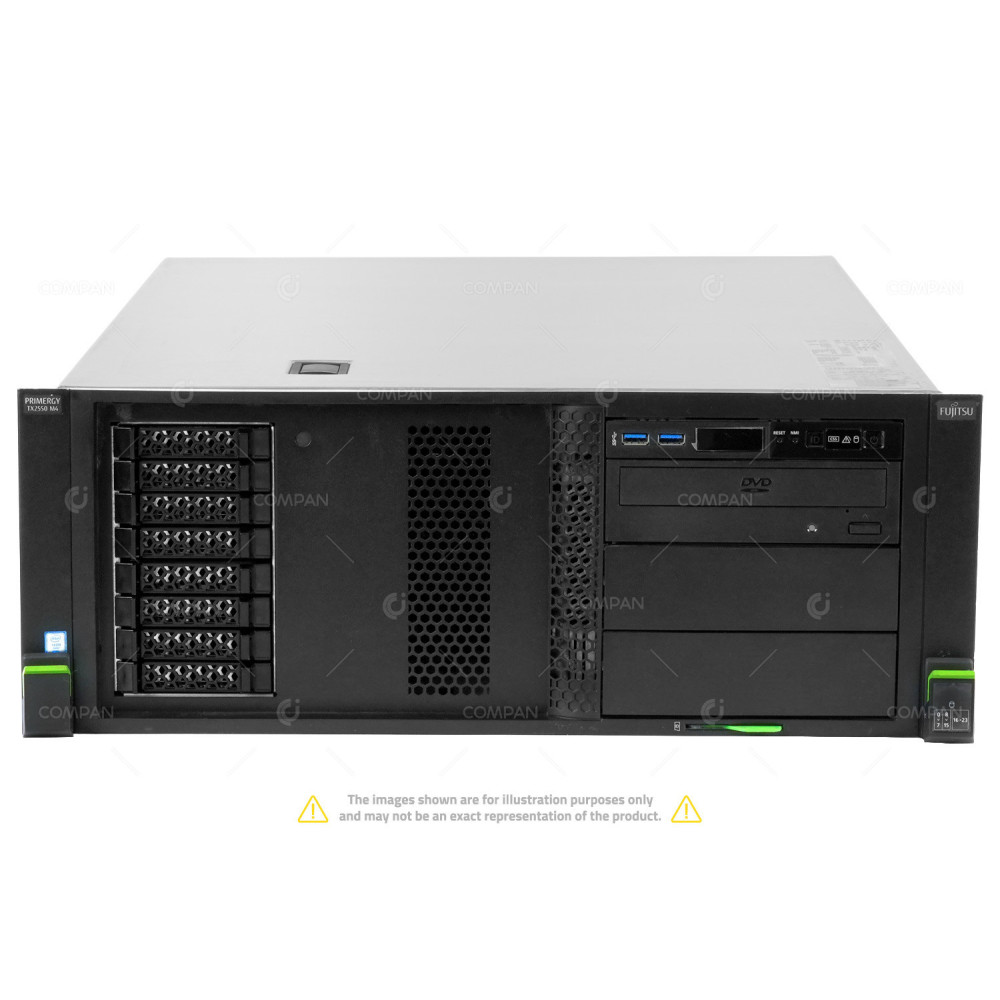 TX2550-M4-8SFF FUJITSU PRIMERGY TX2550 M4 1X INTEL XEON SILVER 4108 @ 1.80GHZ RAM 48GB(3X 16GB  DDR4  3X 2666MHZ ) 1X 600 GB (1X SAS ) ABN:K1596-V424-79