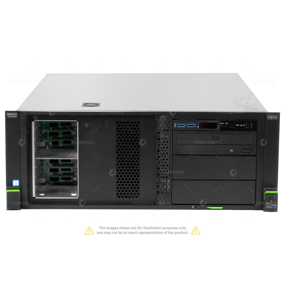 TX2550-M4-8SFF FUJITSU PRIMERGY TX2550 M4 1X INTEL XEON SILVER 4108 @ 1.80GHZ RAM 48GB(3X 16GB  DDR4  3X 2666MHZ ) 1X 600 GB (1X SAS ) ABN:K1596-V424-79
