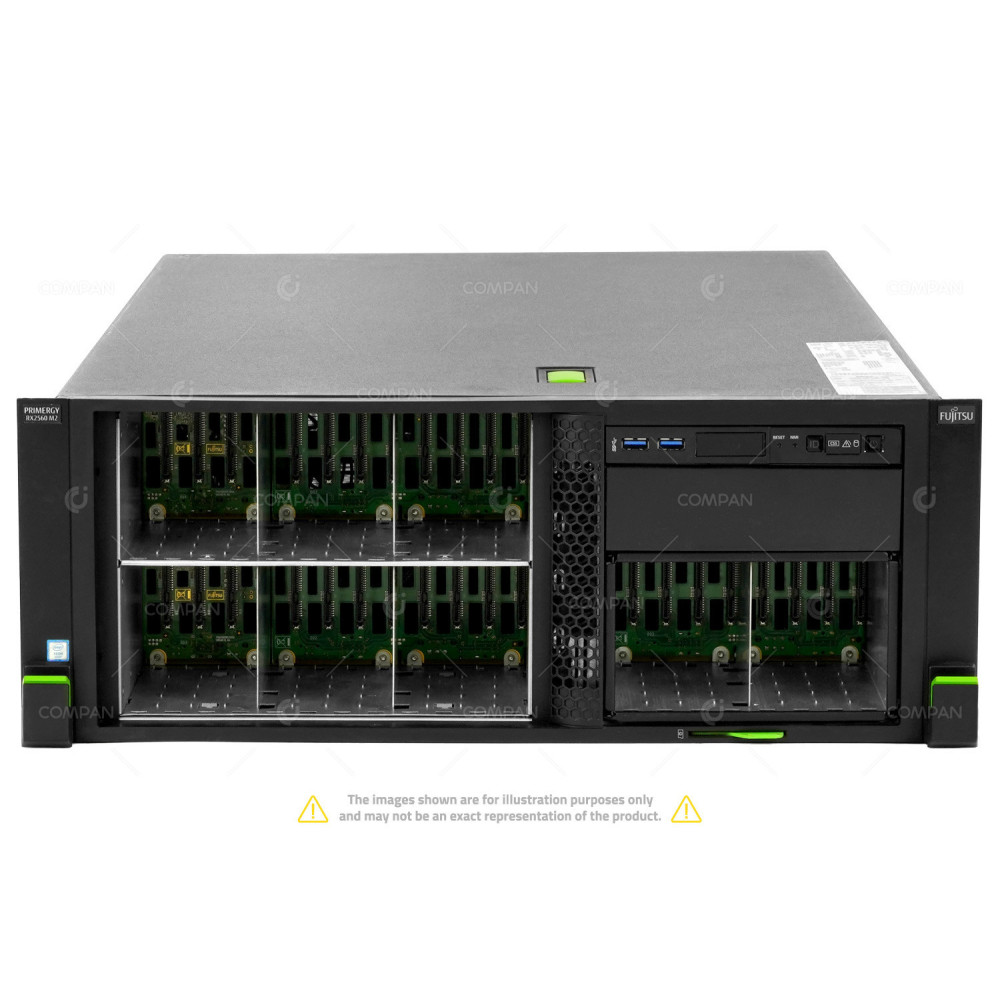 RX2560-M2-24SFF FUJITSU PRIMERGY RX2560 M2 2X INTEL XEON E5-2620 V4 @ 2.10GHZ RAM 256GB(8X 32GB  DDR4  8X 2400MHZ ) 4X 240 GB 24X 900 GB (4X SATA 4X SSD 24X SAS ) ABN:K1583-V301-737