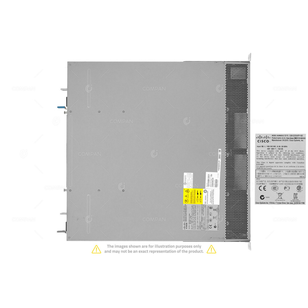 N2K-C2224TP-1GE CISCO NEXUS 2224TP 24-PORT FABRIC EXTENDER INTERCONNECT SWITCH -
