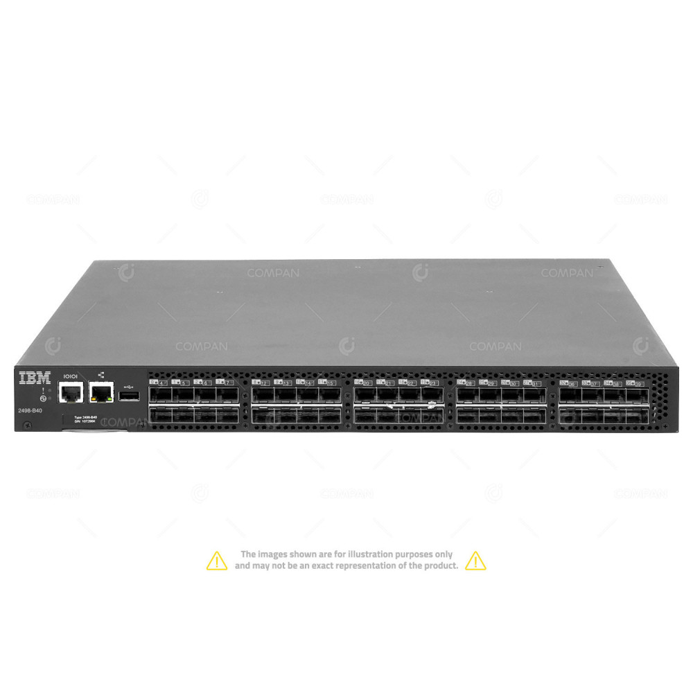 2498-B40 IBM SYSTEMS STORAGE 40 PORT 8GBPS SWITCH -