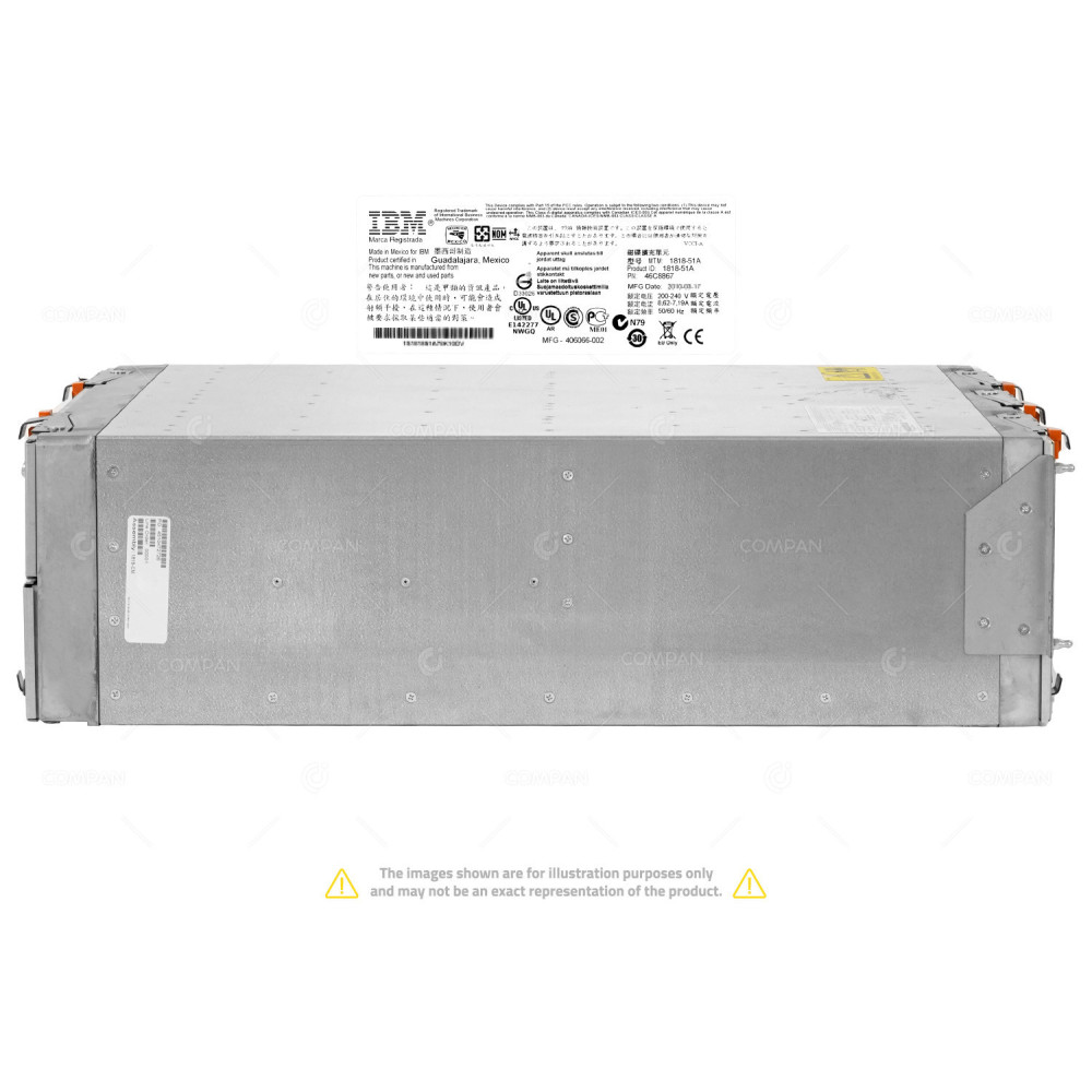 1818-51A IBM DS5100 STORAGE SYSTEM DUAL CONTROLLER 44E5425