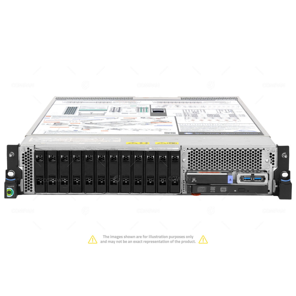 S812L-12SFF IBM POWER SYSTEM S812L 1X POWER8 CPU RAM 32GB (2X 16GB 2X 1600MHZ) 8247-21L