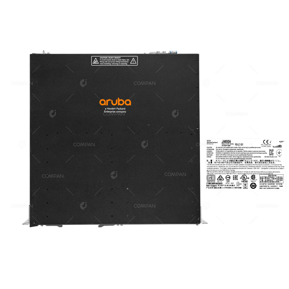 J9850A ARUBA HP ARUBA 5406R ZL2 SWITCH CHASSIS WITH MANAGEMENT MODULE AND ONE PSU J9850A