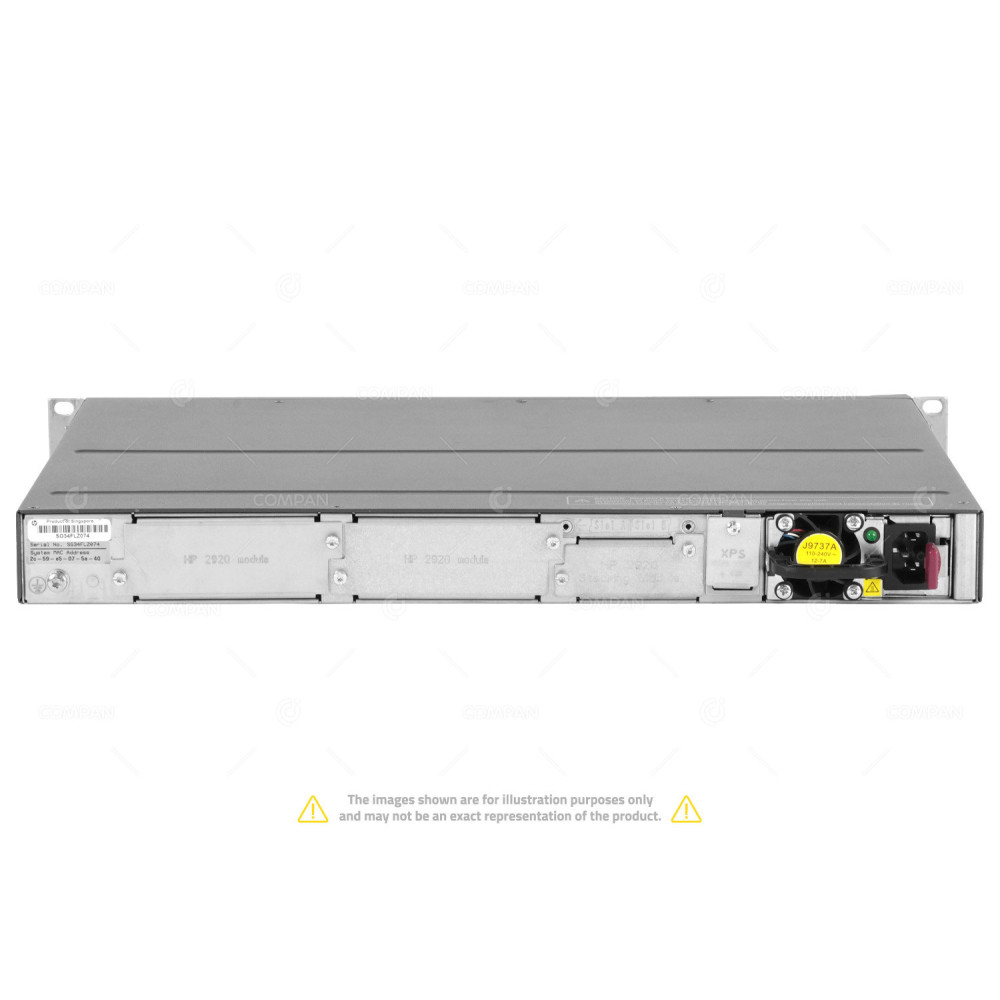 J9729A HP 2920-48G 48 PORT 1GB ETHERNET POE+ 4 PORT 1GB SFP SWITCH J9729A