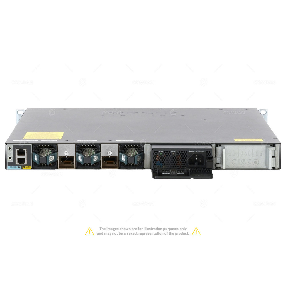 WS-C3650-48FD-E CISCO CATALYST 3650 48 PORT 1GB ETHERNET POE+ 2 PORT 1GB SFP 2 PORT 10GB SFP+ SWITCH WS-C3650-48FD-E