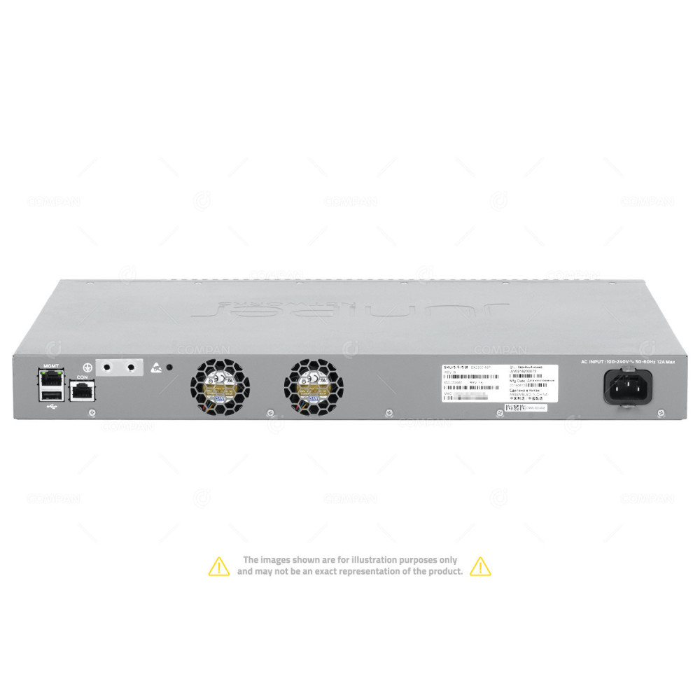 EX2300-48P JUNIPER EX2300 48 PORT 1GB ETHERNET POE+ 750W 4 PORT 10GB SFP+ SWITCH 650-059961