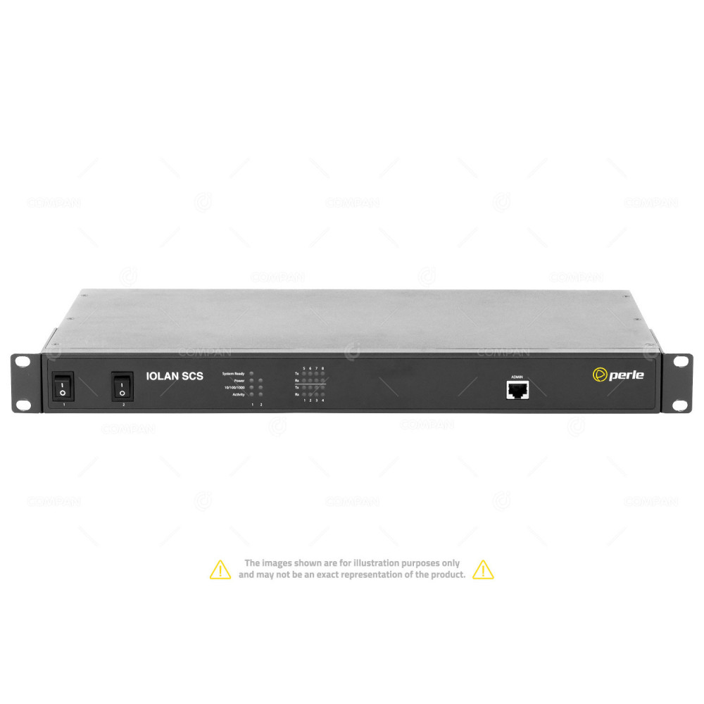 4030910 PERLE IOLAN SCS8C DAC 8 PORT SERIAL CONSOLE TERMINAL ACCESS SERVER SCS8C