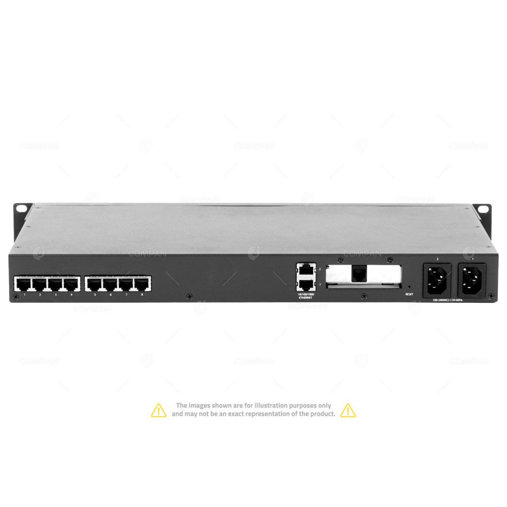 4030910 PERLE IOLAN SCS8C DAC 8 PORT SERIAL CONSOLE TERMINAL ACCESS SERVER SCS8C