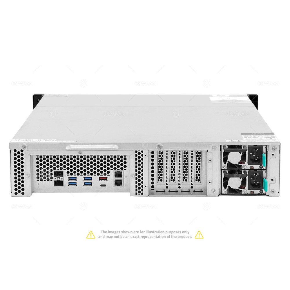 TS-1277XU-RP QNAP TS-1277XU-RP 12 BAY 3,5 LFF 2U 2 PORTS 10GBE SFP+ 2 PORTS 1GB ETHERNET NAS SERVER -