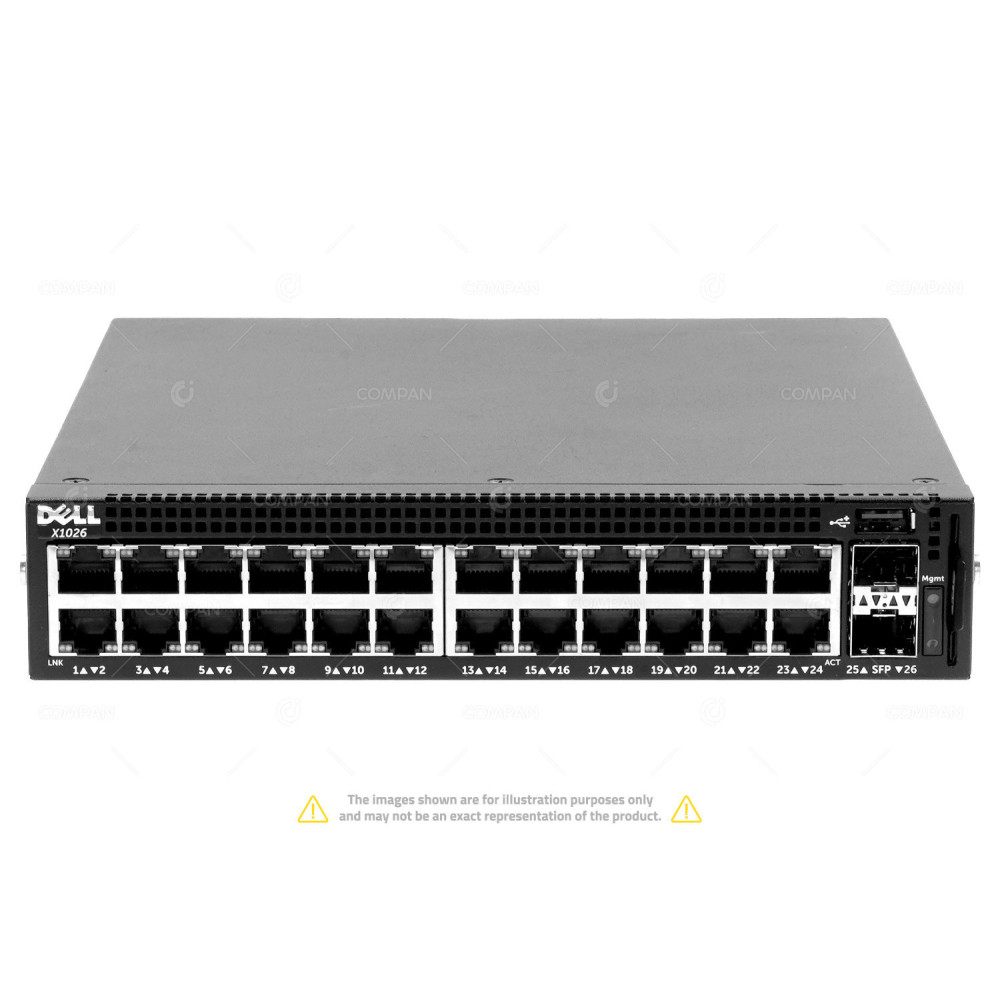 0MM39Y DELL X1026 24-PORT GIGABIT ETHERNET SWITCH E10W002